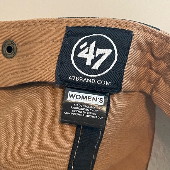 New NFL 47 Dallas Cowboys Brown Rosette Clean Up Women’s Adjustable Cap Hat - Picture 5 of 13